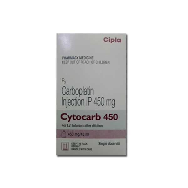 Cytocarb Carboplatin 450mg Injection at reasonable Price